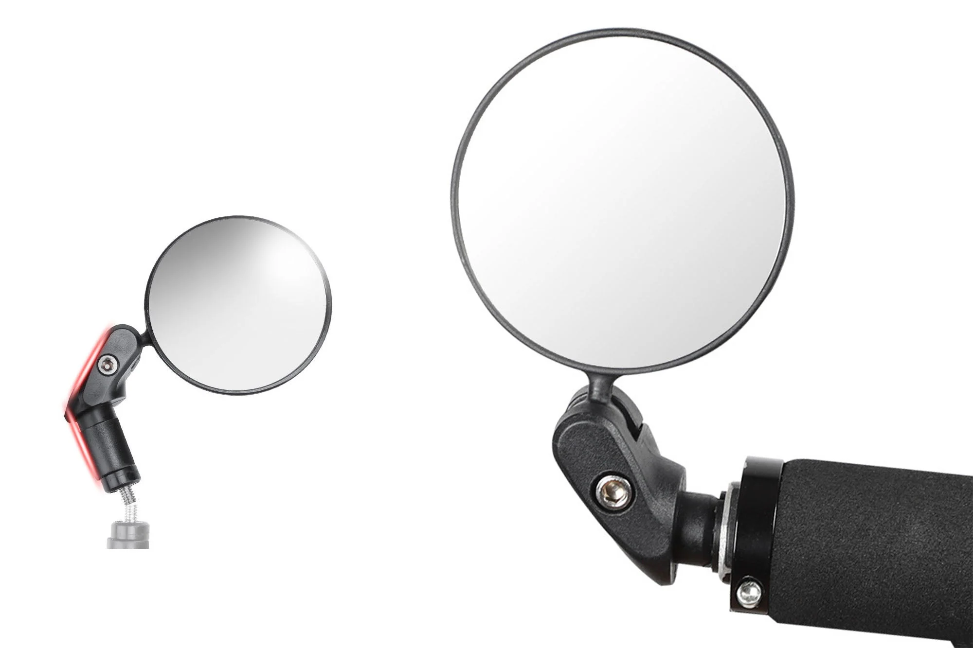 Bar End Mirrors- Circle(Sold as Pair) - Image 7