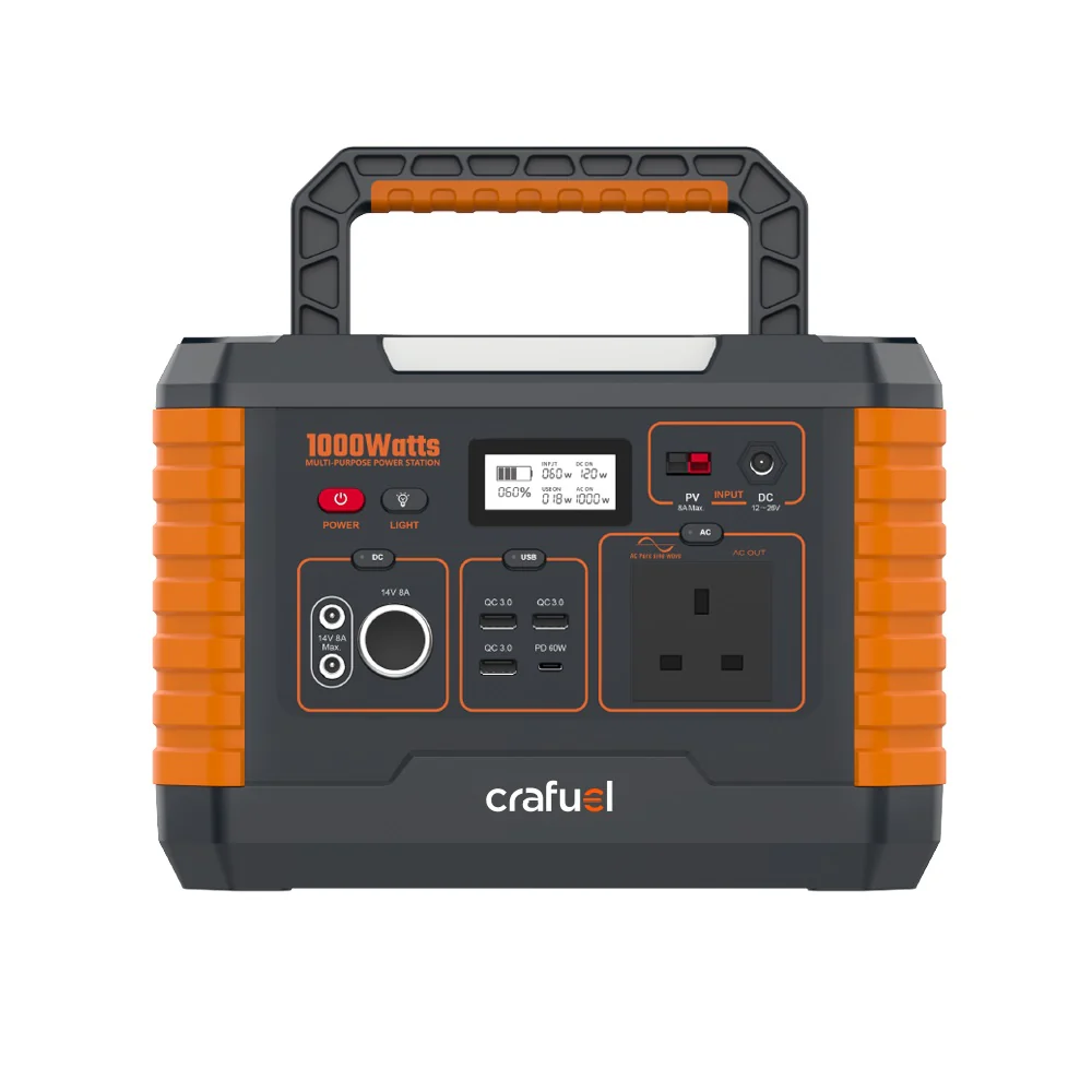Crafuel Alto 1000W Portable Power Station - Image 4