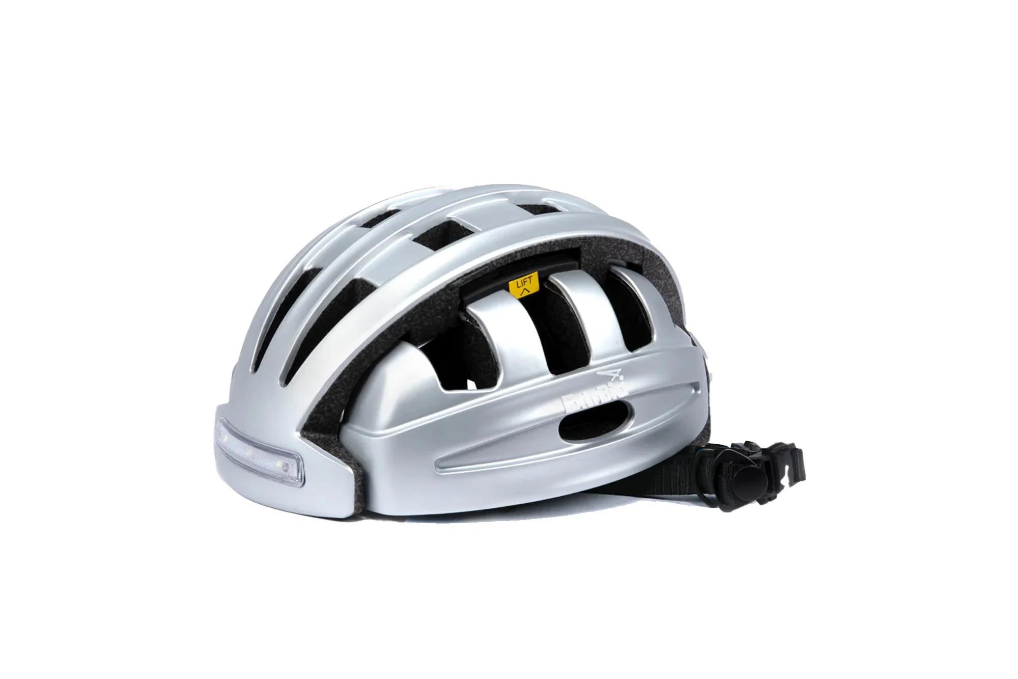 Folding Adults Bike Helmet with Lights - Image 3