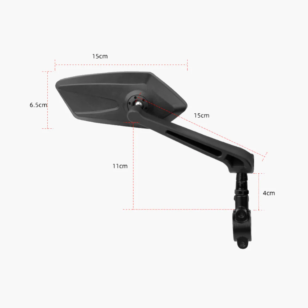 360° Lens Rotation Rearview Mirror for all e-bikes - Image 4