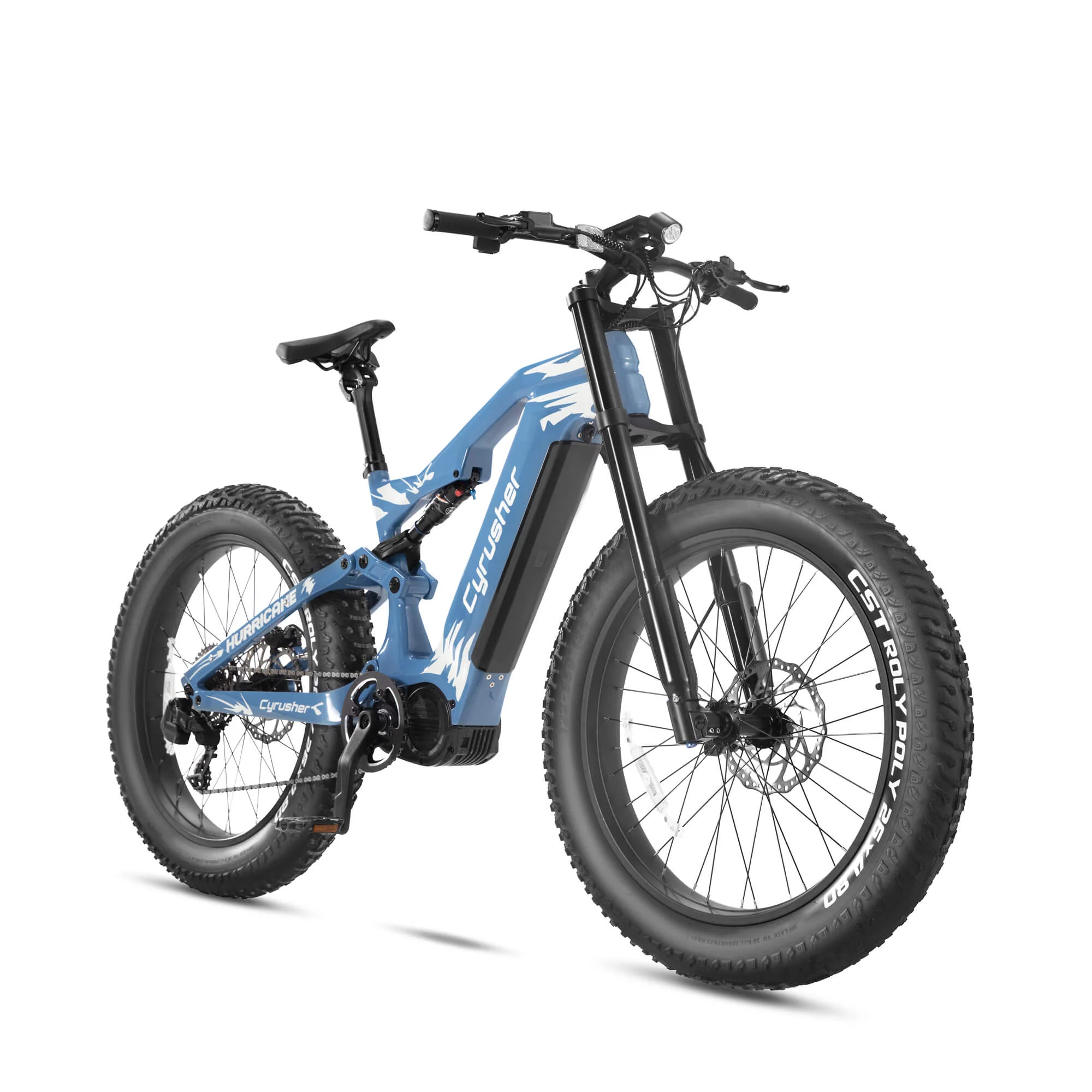 Cyrusher Hurricane-1000W Carbon Fiber Mid-Drive Ebike - Image 2
