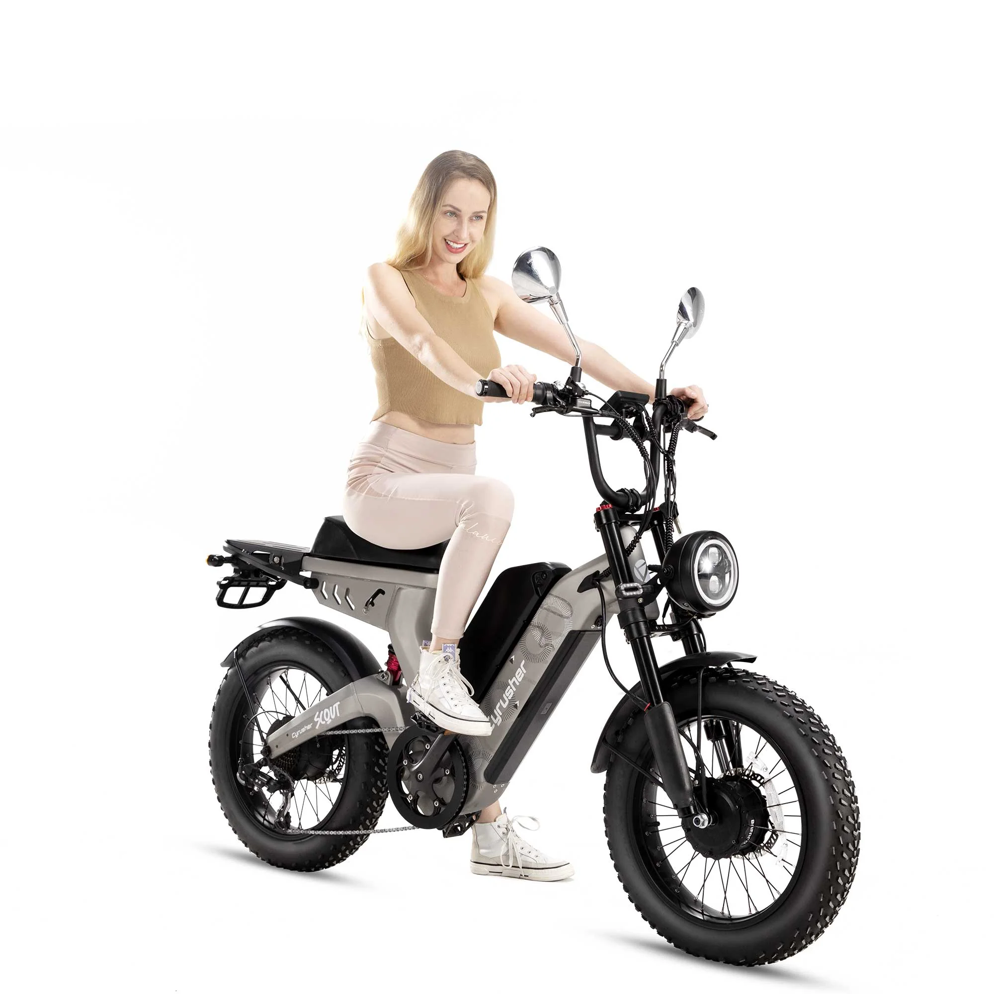 Cyrusher Scout Pro: Dual Motor Dual Battery Dual Suspension Ebike - Image 11
