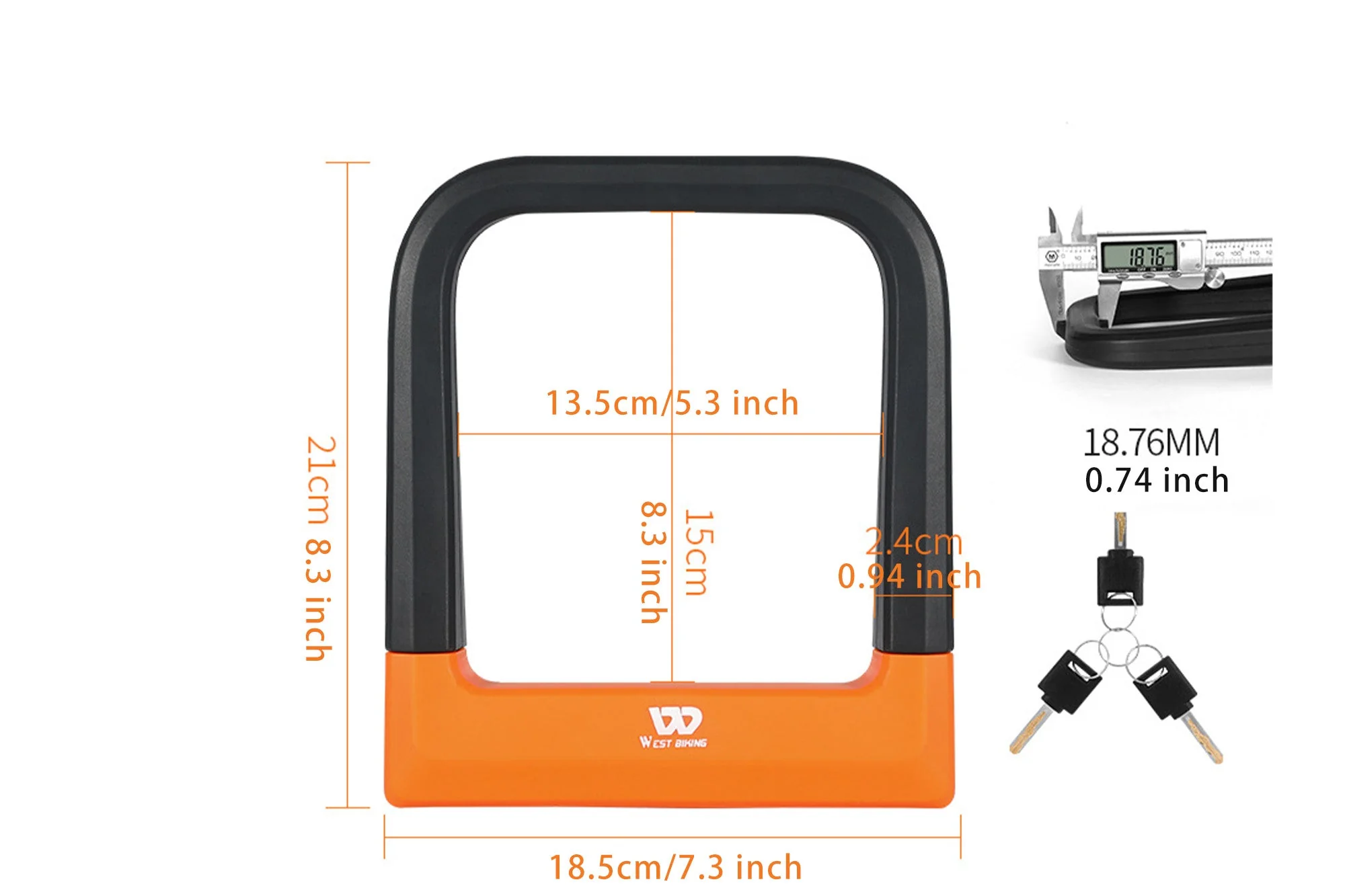 U Lock Plus for Fat Tires - Image 3