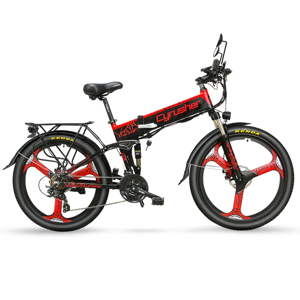 Cyrusher XF770, Folding Mountain Ebike - Image 3